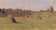 Isaac Ilich Levitan Haymaking (nn02) painting